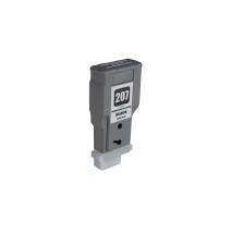 Felújított tintakazetta töltés 8789B001, PFI207BK, 300ml a Canon nyomtatók számára (BULK)